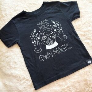 Everything Texas Black Graphic Kids T-Shirt